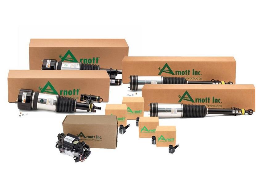 Mercedes Suspension Strut Assembly Kit - Front and Rear (with Airmatic) 220320501380 - Arnott 4004046KIT